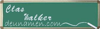 Clas Walker Visitenkarte